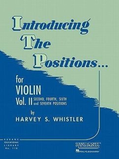Introducing the Positions... for Violin, Vol. II - Whistler, Harvey S