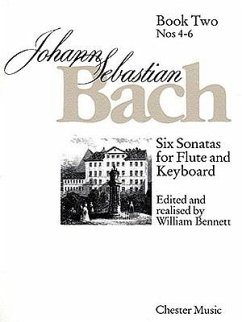 6 Sonatas for Flute and Keyboard - Book Two Nos. 4-6