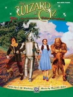 The Wizard of Oz: 70th Anniversary Deluxe Songbook, Piano, Big Note Collection