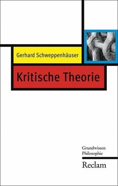 Kritische Theorie - Schweppenhäuser, Gerhard