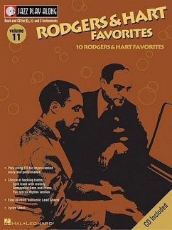 Cover Rodgers & Hart Favorites: Jazz Play-Along Volume 11 [With CD (Audio)]