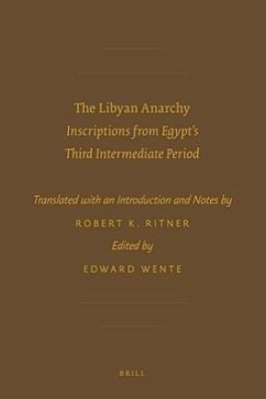 The Libyan Anarchy: Inscriptions from Egypt's Third Intermediate Period
