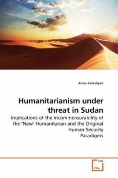 Humanitarianism under threat in Sudan - Kalashyan, Anna