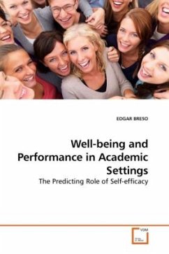 Cover Well-being and Performance in Academic Settings
