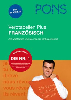 Cover PONS Verbtabelle Plus - Französisch - Übersichtlich und umfassend: alle Verbformen und Konjugationstabellen