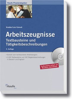 Arbeitszeugnisse Textbausteine und Tätigkeitsbeschreibungen - Knobbe, Thorsten, Mario Leis und Karsten Umnuß