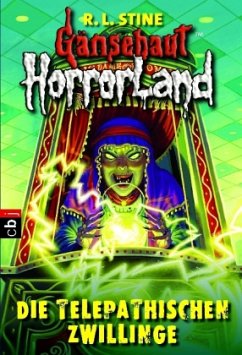 Cover Die telepathischen Zwillinge / Gänsehaut Horrorland Bd.11