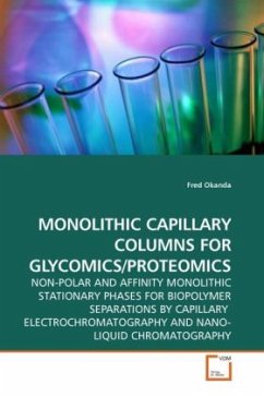 MONOLITHIC CAPILLARY COLUMNS FOR GLYCOMICS/PROTEOMICS - Okanda, Fred