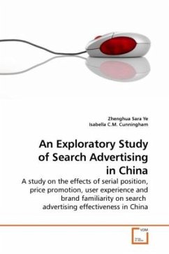 An Exploratory Study of Search Advertising in China - Ye, Zhenghua Sara