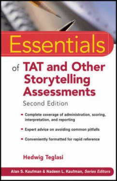 Essentials of Tat and Other Storytelling Assessments - Teglasi, Hedwig