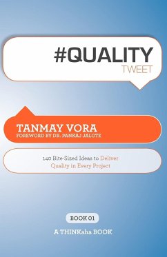 #Qualitytweet Book01 - Vora, Tanmay