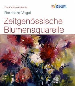 Zeitgenössische Blumenaquarelle - Vogel, Bernhard