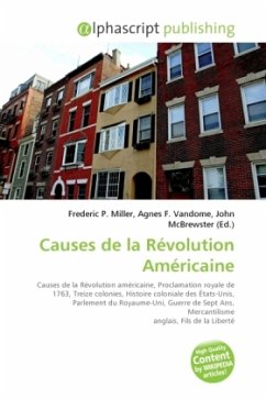 Causes de la Révolution Américaine