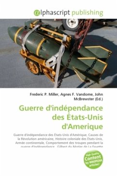 Guerre d'indépendance des États-Unis d'Amerique