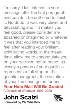 Your Hate Mail Will Be Graded - Scalzi, John