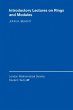 Introductory Lectures on Rings and... - Bild 1