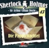 Die Pappschachtel, Audio-CD / Sherlock Holmes, Audio-CDs Bd.43
