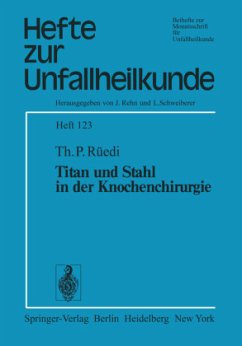 Titan und Stahl in der Knochenchirurgie - Rüedi, T. P.