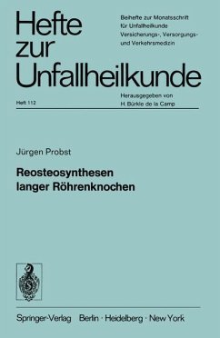 Reosteosynthesen langer Röhrenknochen - Probst, Jürgen