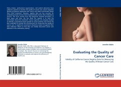Evaluating the Quality of Cancer Care - Malin, Jennifer