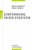 Einführung in die Statistik Einführung in die Statistik