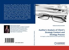 Auditor''s Analysis of Client''s Strategy Content and Strategy Process