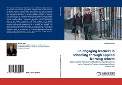 Re-engaging learners in schooling through applied learning reform