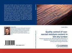 Quality control of non-normal moisture content in kiln-dry lumber - Ristea, Catalin