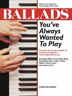Cover Ballads you've always wanted to play: classic loves songs for intermediate piano solos