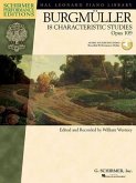 18 Characteristic Studies op.109, for piano, w. Audio-CD