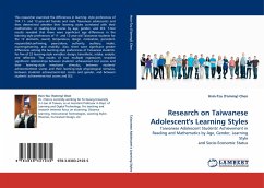Research on Taiwanese Adolescent''s Learning Styles