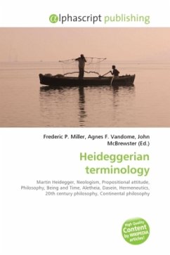Heideggerian terminology