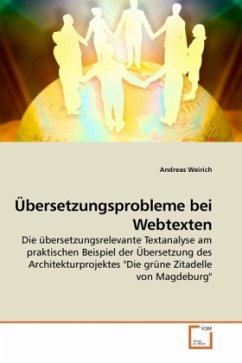 Übersetzungsprobleme bei Webtexten - Weirich, Andreas