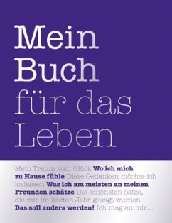 Cover Mein Buch für das Leben