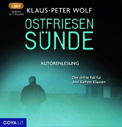 Ostfriesensünde / Ann Kathrin Klaasen ermittelt Bd.4 (3 Audio-CDs) - Wolf, Klaus-Peter