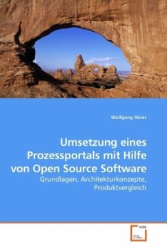 Umsetzung eines Prozessportals mit Hilfe von Open Source Software - Ahrer, Wolfgang