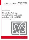 Nordische Philologie an der Berliner Universität zwischen 1810 und 1945