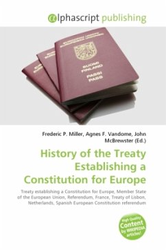 History of the Treaty Establishing a Constitution for Europe