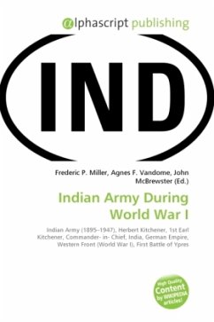 Indian Army During World War I