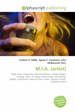 Cover M.I.A. (artist)