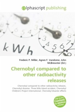 Chernobyl compared to other radioactivity releases