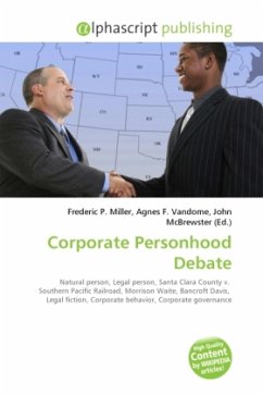 Corporate Personhood Debate