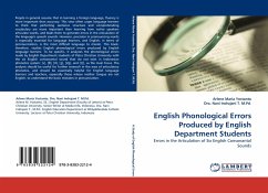 English Phonological Errors Produced by English Department Students