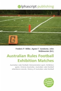 Australian Rules Football Exhibition Matches
