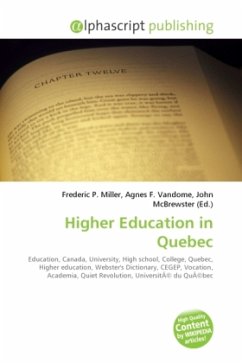 Higher Education in Quebec