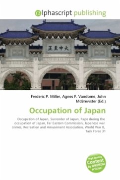 Cover Occupation of Japan