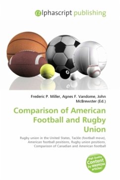 Comparison of American Football and Rugby Union