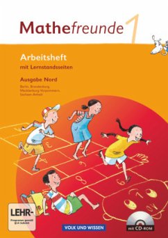 Mathefreunde - Ausgabe Nord 2010 (Berlin, Brandenburg, Mecklenburg-Vorpommern, Sachsen-Anhalt) - 1. Schuljahr / Mathefreunde, Ausgabe Nord - Krieseleit, Yvonne