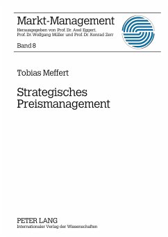 Strategisches Preismanagement - Meffert, Tobias