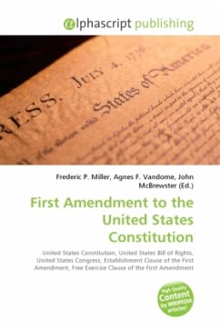 First Amendment to the United States Constitution